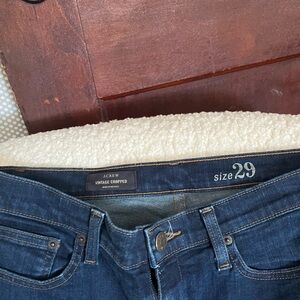 J. Crew cropped boot leg jeans